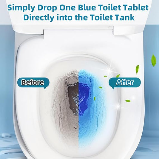 Foaming Toilet Cleaning Tablet - 4 Tablets Pack