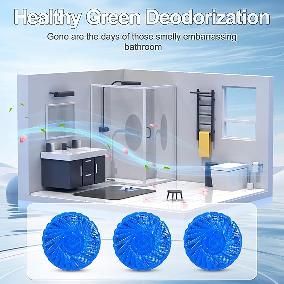 Foaming Toilet Cleaning Tablet - 4 Tablets Pack